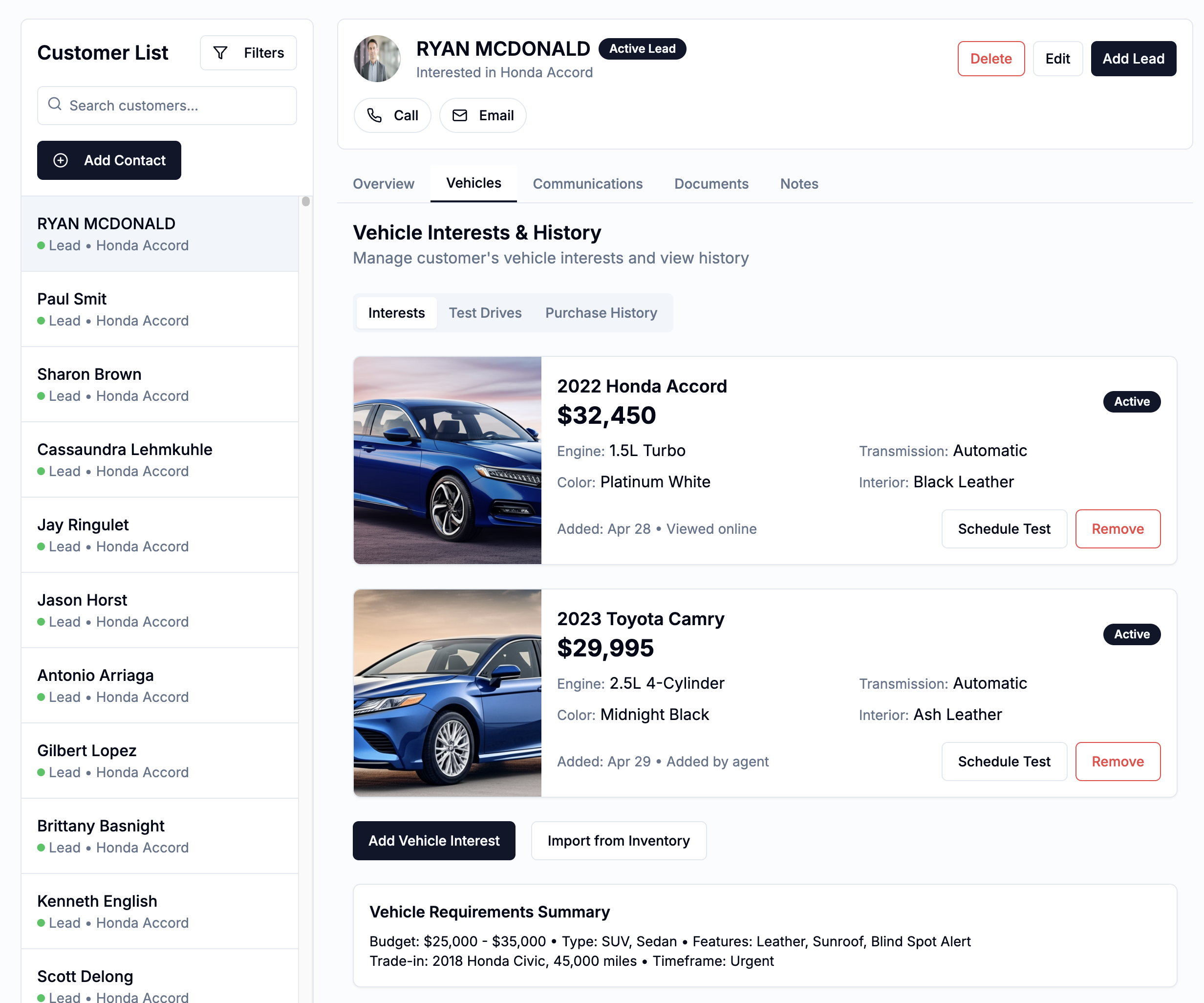 Autopulse Customer Management System